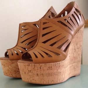Beautiful brand new pair of Steve Madden Wedges