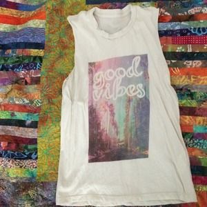 brandy good vibes tank