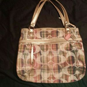 Coach Fabric Handbag