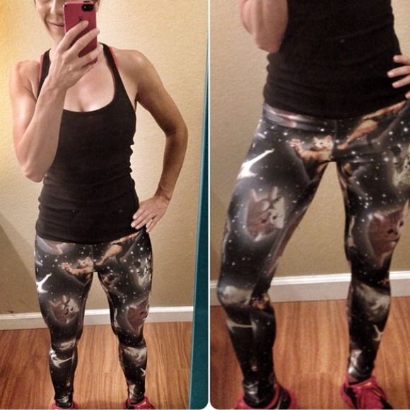 Flying Cat Leggings
