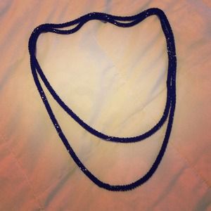 Versatile Long Black Necklace