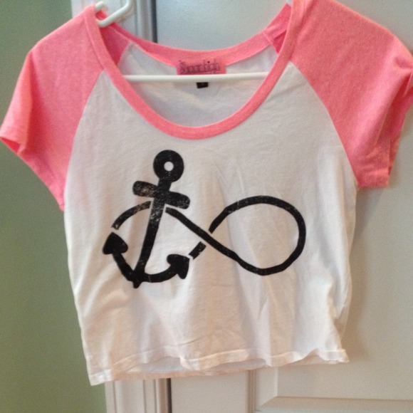 BRAND NEW Sugar High Junior infinity tee! On sale!