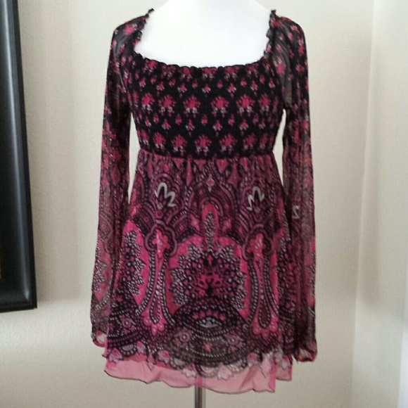 INC So Pretty Pink Blouse