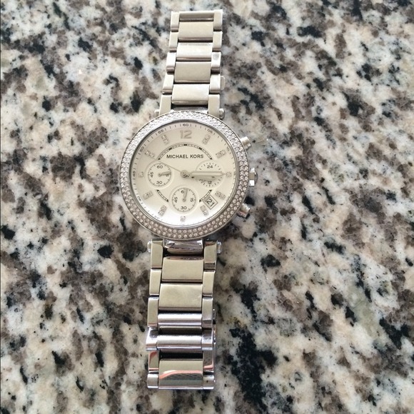 Michael Kors silver watch