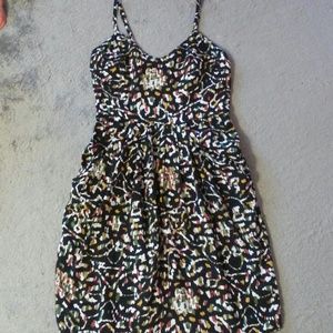 A diffrently patterned dress