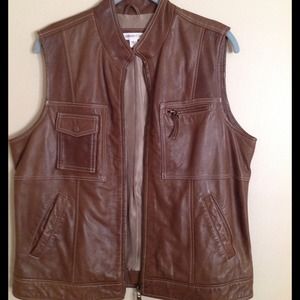 Leather Vest