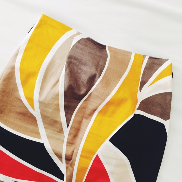 JCPenny Colorblock Pencil Skirt