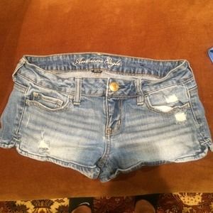 American Eagle Stretch Jean Shorts