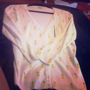 Pineapple cardigan