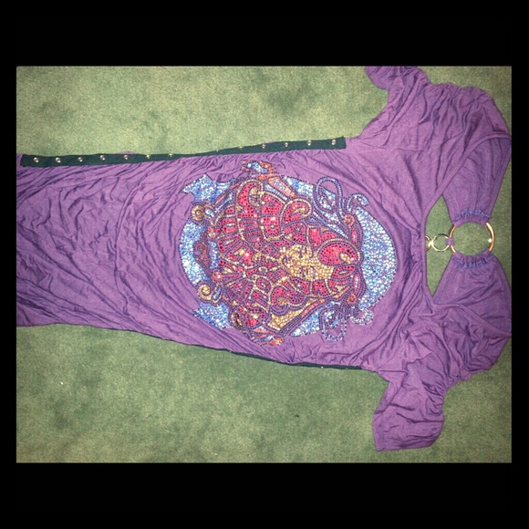 Kimikal purple dress