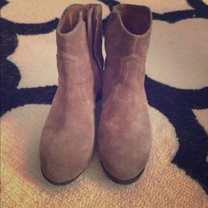 Suede leather Lucky brand booties