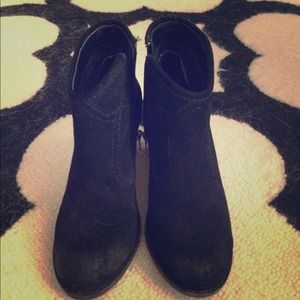 DV Dolce vita black suede leather booties