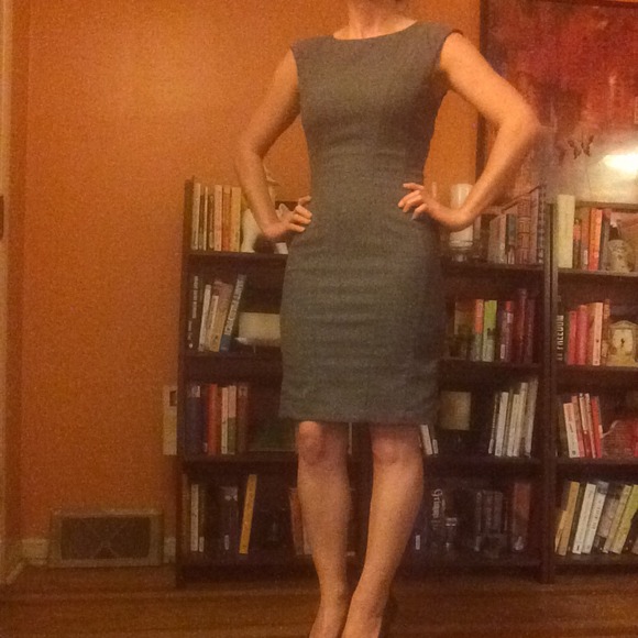 Gray H&M Work Dress