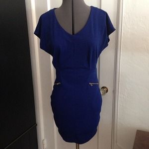 Royal blue Forever 21 mini dress