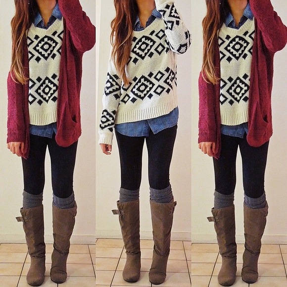 Tribal Aztec Sweater
