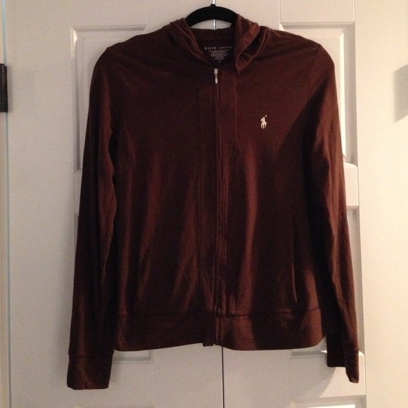 Brown Polo Loungewear Jacket