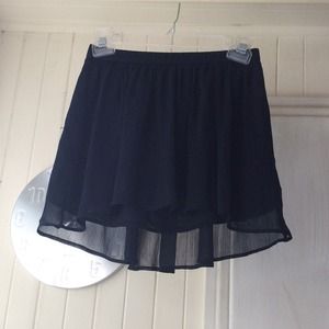 Navy Abercrombie skirt