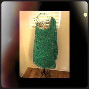 One shoulder dress