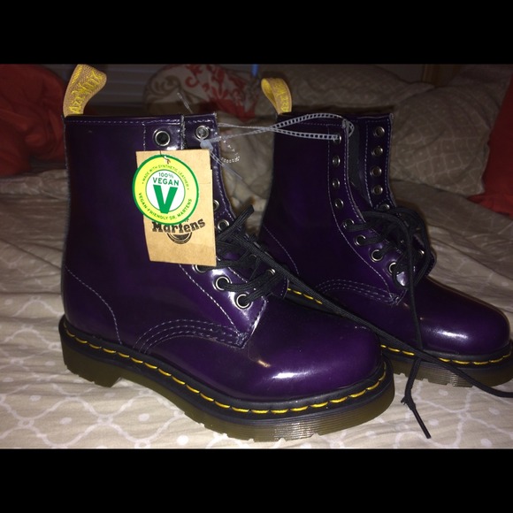 Original Purple Womens Dr. Martens
