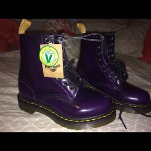 Original Purple Womens Dr. Martens