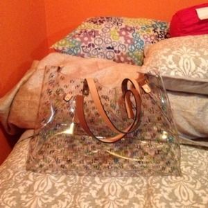Dooney & Bourke clear tote