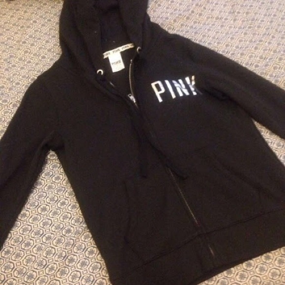 Traded. Victoria's Secret pink Aztec bling zip up - Picture 2 of 2