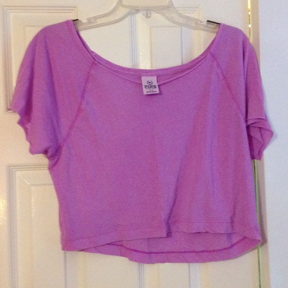 lilac crop top