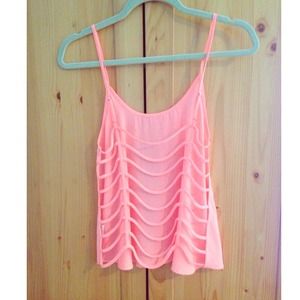 Lush open back top