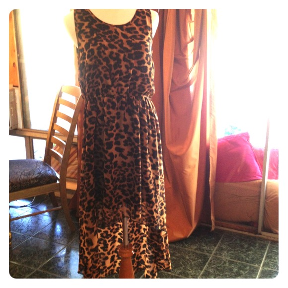A leopard dress/top