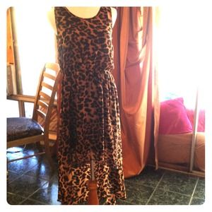 A leopard dress/top