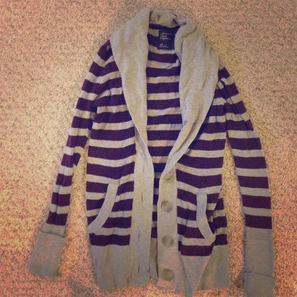 AEO striped sweater