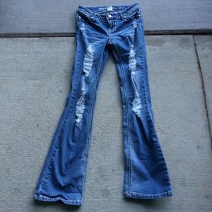 Blue asphalt jeans!