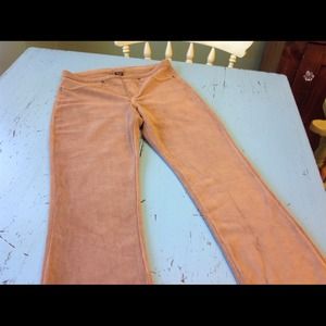 Hue Tan Cordoroy Spandex Pant