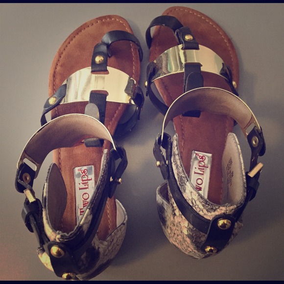 Two Lips Gladiator Sandals