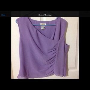 Talbots Lavendar Skirt/Shirt Set