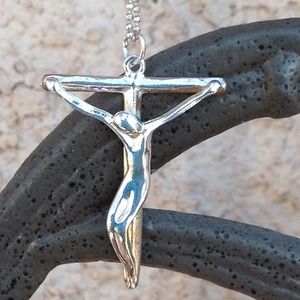 REDUCED!  Modern JESUS on Cross.