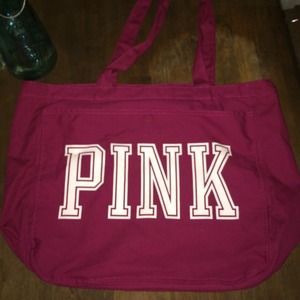 CLOSET CLOSING! PINK tote bag