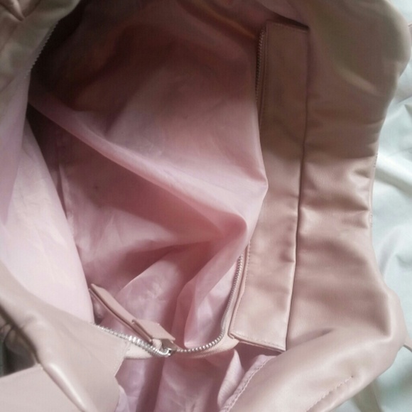 Large BCBGMAXAZRIA Pink Tote - Picture 4 of 4