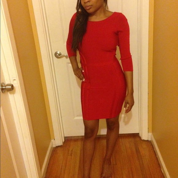 **SOLD** Bebe Bandage dress