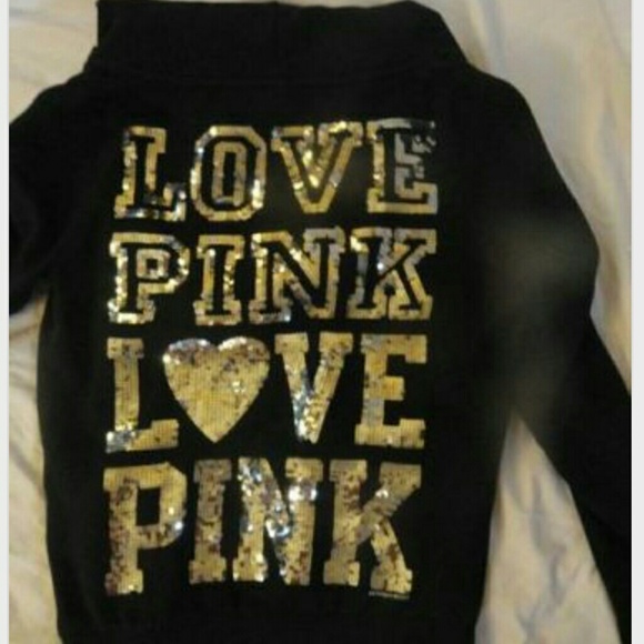***traded*** Black and gold bling vs pink hoodie