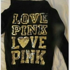 ***traded*** Black and gold bling vs pink hoodie