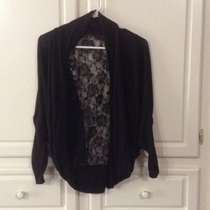 Charlotte Russe Sample / No Size / Lace Back Shrug