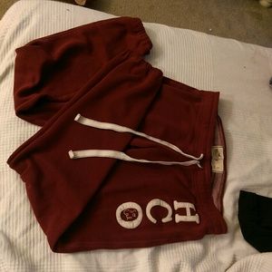 Hollister cropped sweats