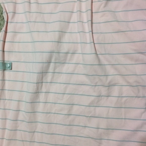 Lululemon scarf. Pink and gray stripes!