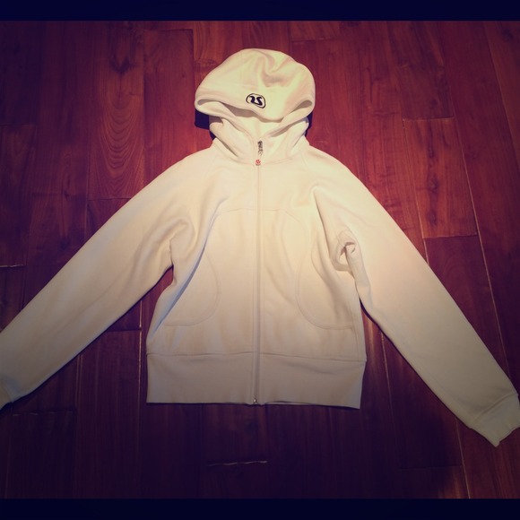 White Lululemon jacket