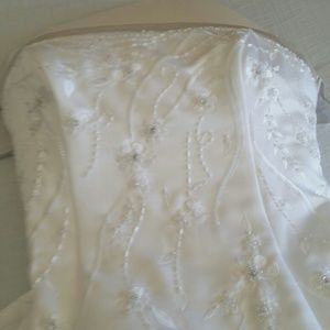 Bridal Ball Gown  white, size 4,