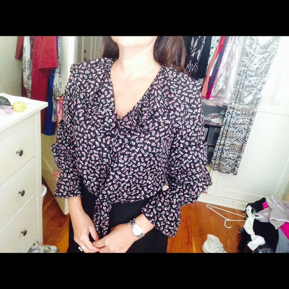 Vintage, Crop blouse 🌹