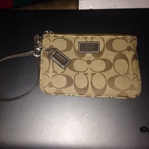 Coach wristlet