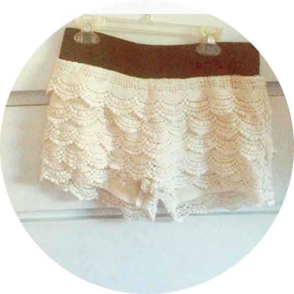 crochet shorts