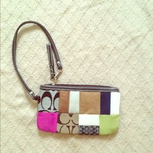 Coach wristlet